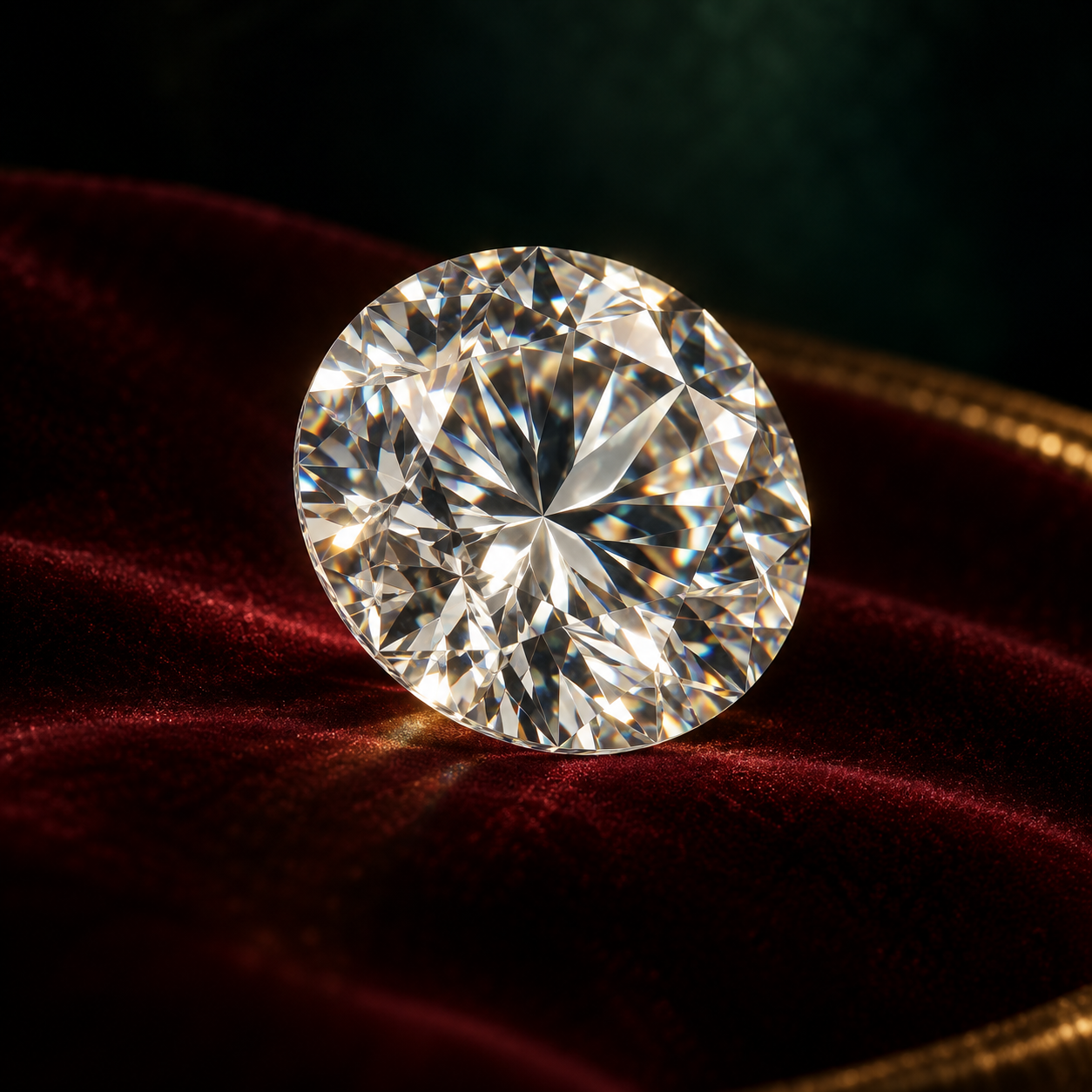 AI-generated diamond illustration